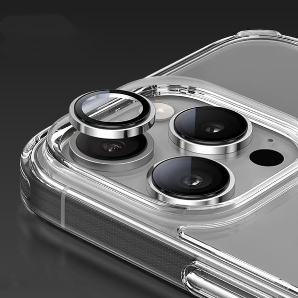 INF 3 kpl:n metallilinssiensuojaimet iPhonelle iPhone 16/16 Plus