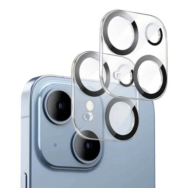 2 stk iPhone 15/15 Plus Max Objektivbeskyttelse Kamerabeskyttelse