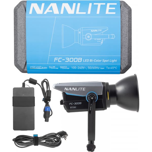 Nanlite FC300B Bi-Color LED-strålkastare