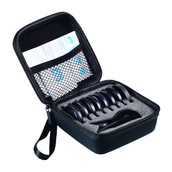 Mobiilisuodatinlinssisarja APEXEL APL-52UV-7F 52mm 7in1