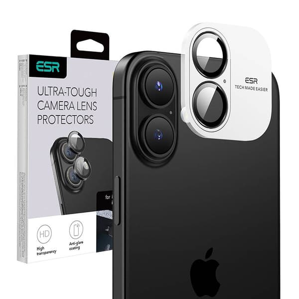 ESR Armorite iPhone 16/16 Plus linsebeskyttelsesglas