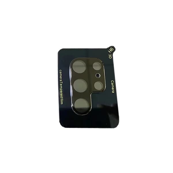 INF 3-pak kamera linsebeskytter til Samsung S22 Ultra (sort)