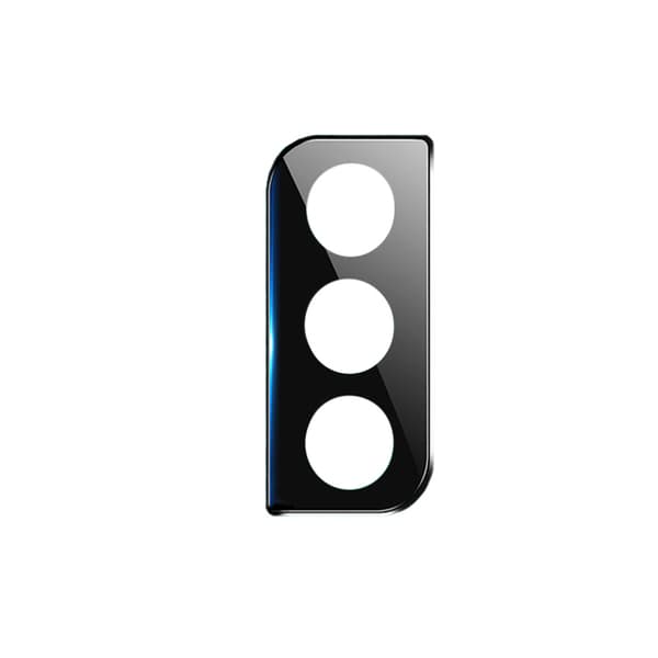 INF 3-pakning kameralinsebeskytter for Samsung S22 (svart)
