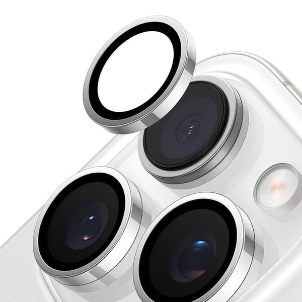Torras Lensguard kameraglas til iPhone 16 Pro (grå)