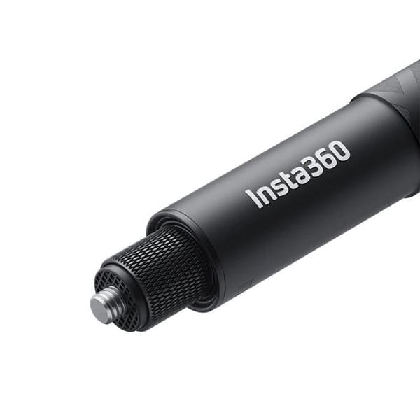 Invisible Selfie Stick - INSTA360 - 85 cm - Insta360 X4/X3 kompatibel - Avtagbar hylsa - Vikbar