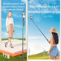 Miniatyrbild 4 av 4: INN Selfie-pinne 220cm selfie-stativ med 2 typer av bluetooth-fjärrkontroll stabiliseringsstöd i legering