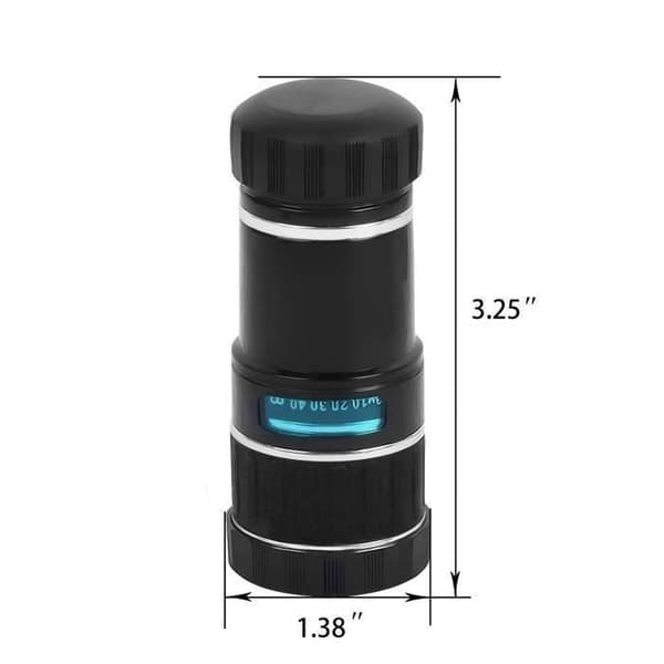 KIN Telescope iPhone 12X Zoom Universal Lens by I3C Camera Lens Kit Professionella mobiltelefonlinser