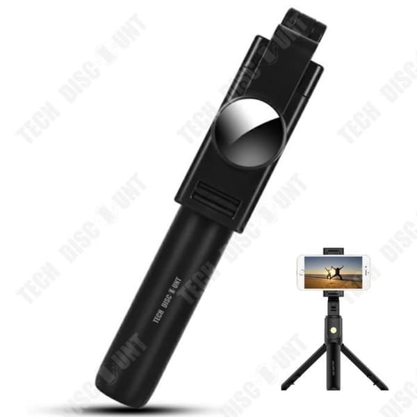 TD® Bluetooth selfie stick mobiltelefon hållare horisontell fotografering universal vertikal fotografering stativ