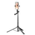 Miniatyrbild 1 av 4: Selfie-stick - Universell - 360° stabilisator - Plastikk ABS - Innebygd LED-lys