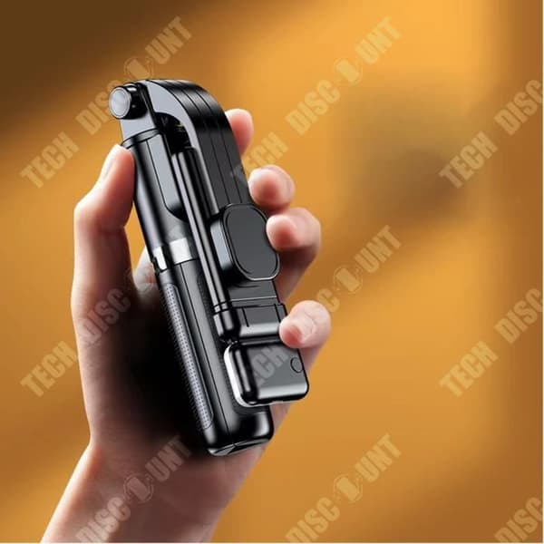TD® Mobiltelefon skönhetsskrivbord fällbart bluetooth selfie stick fyllningsljus mini portabel vibrato live stativ