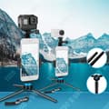 Miniatyrbild 2 av 4: TD® Selfie Stick-stativ 20-90 cm 5-nivås teleskopiskt halkfritt kompatibelt med mobiltelefoner och videokameror