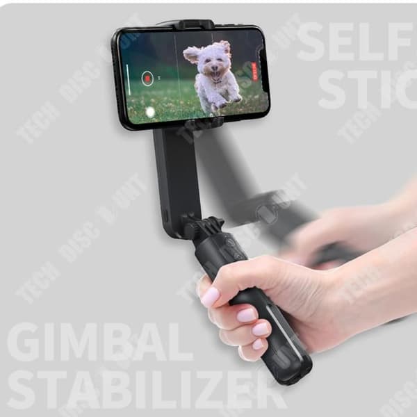 TD® Bluetooth-fjärrkontroll skönhetsfyllningsljus mobiltelefon selfiestick enkelaxel kardan-anti-shake-fotografering