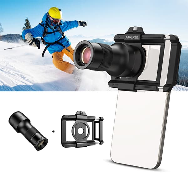 INF 6x Monokulært teleskop med fotoklips - Standard Edition