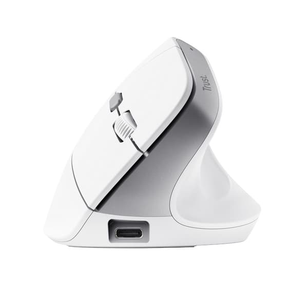 TrustBayoII-ErgonomicWirelessMouse(White)
