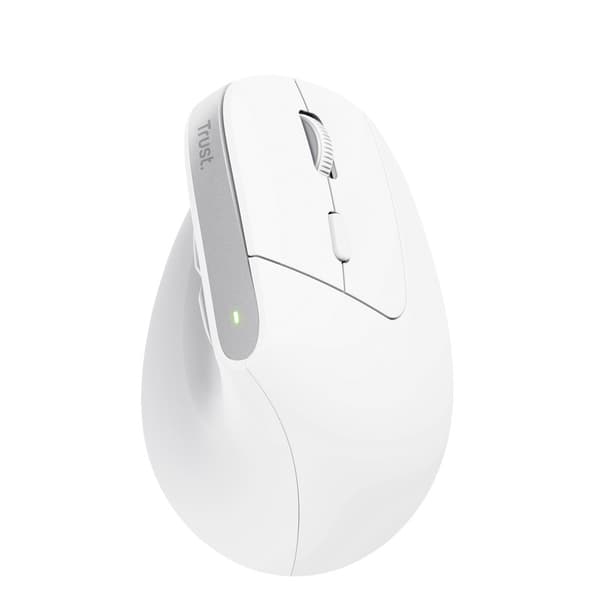 Trust Bayo+ - Ergonomic Wireless Mouse (White)