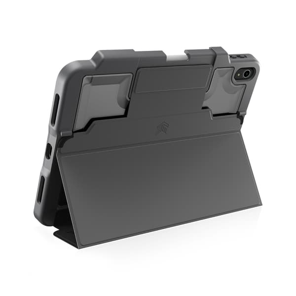 STM Dux Plus - Rugged Case for iPad 11" (2025) / 10.9" (2022) MIL-STD-810G with Apple Pencil Holder (Black) EDU/COM Version