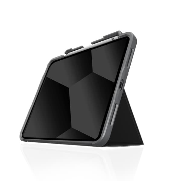 STM Dux Plus - Rugged Case for iPad 11" (2025) / 10.9" (2022) MIL-STD-810G with Apple Pencil Holder (Black) EDU/COM Version