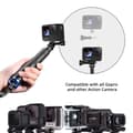 Miniatyrbild 4 av 4: AFAITH Selfie Stick för GoPro-kamera, 19-polig justerbar Monopod-förlängningsstång för GoPro Hero13/12/11/10/9/8/7 Svart