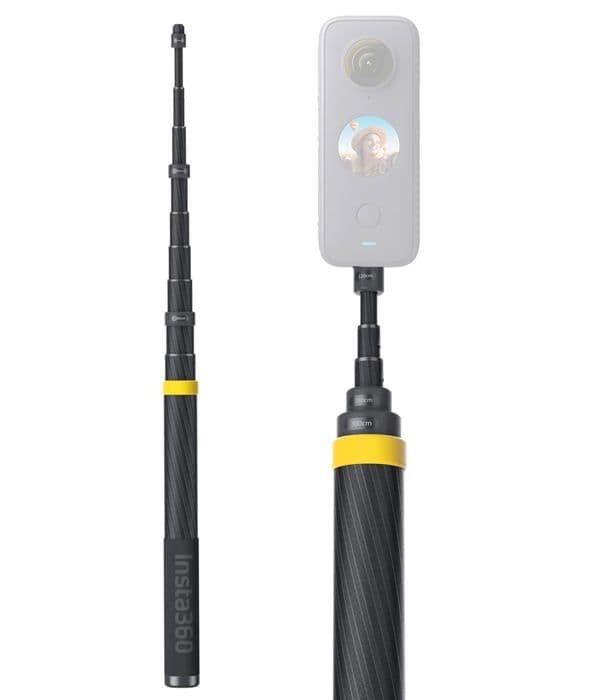 Insta360 selfie stick - stick - DINEESS/B - Selfie stick 3 m för One X2, One R, One X, One camera