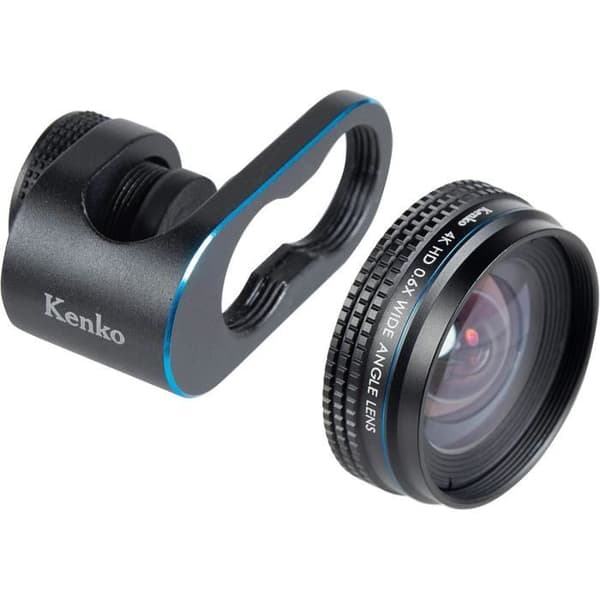 Kenko KE-RP065WM Real Pro Clip Wide 0,65x och Makroobjektiv för Smartphone/Surfplatta/Surfplatta Svart