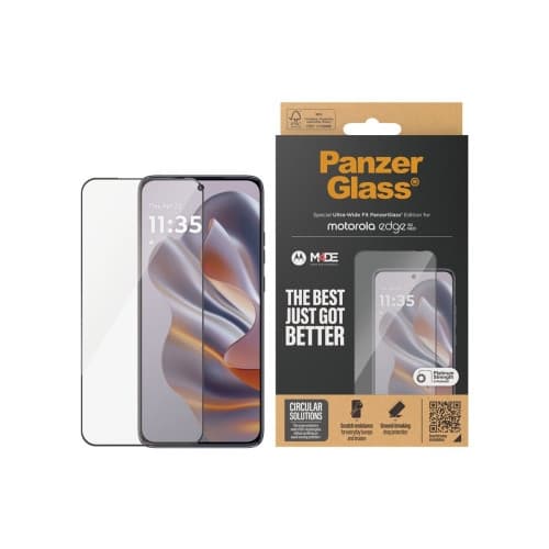 PanzerGlass - skärmskydd för mobiltelefon - ultrabred passning