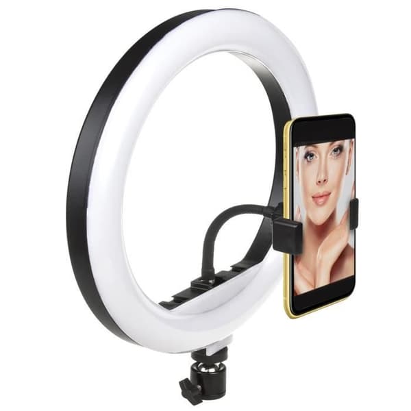 10" LED 12W ringljus med 1,1m stativ Maclean Energy MCE610