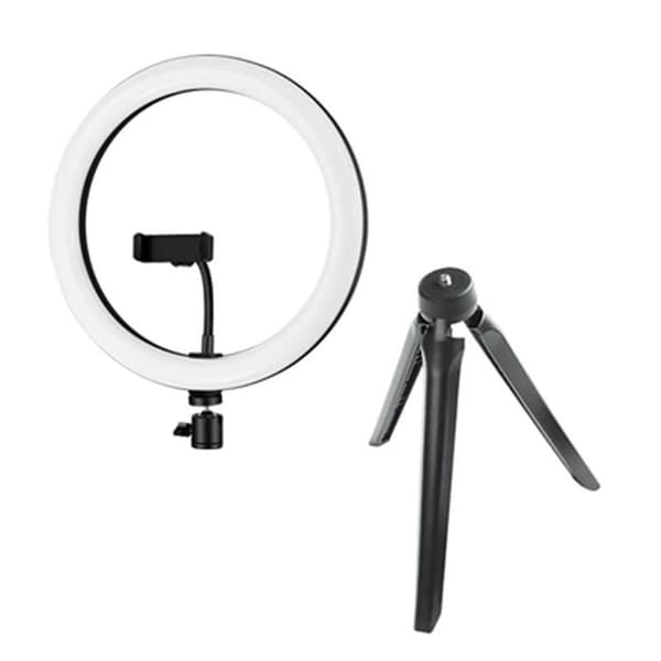 KÄYTETTY Selfie-rengasvalo iggual IGG317242+IGG318607 (Kunnostetut Tuotteet A)