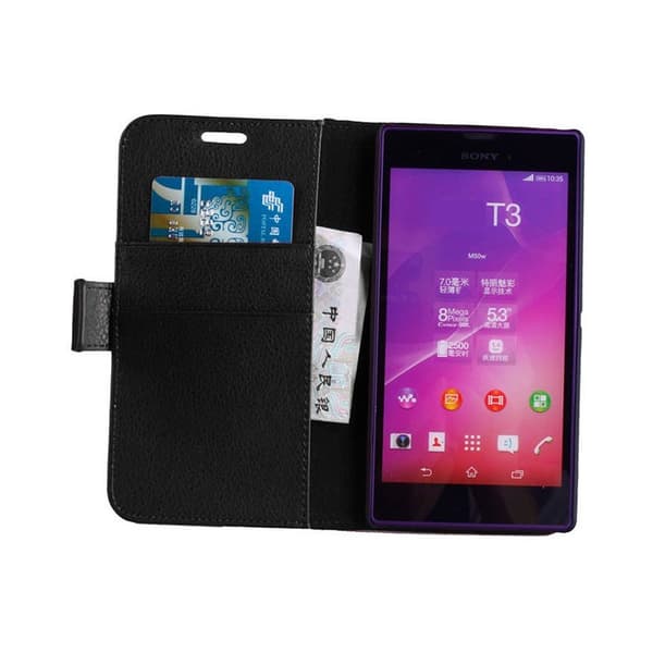 Wallet 2-kort til Sony Xperia T3 (D5103)