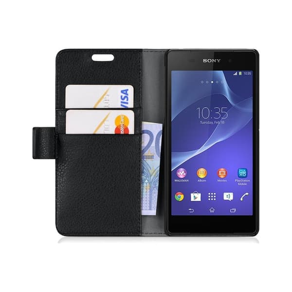 Lommebokdeksel 2-kort Sony Xperia Z3 (D6603)