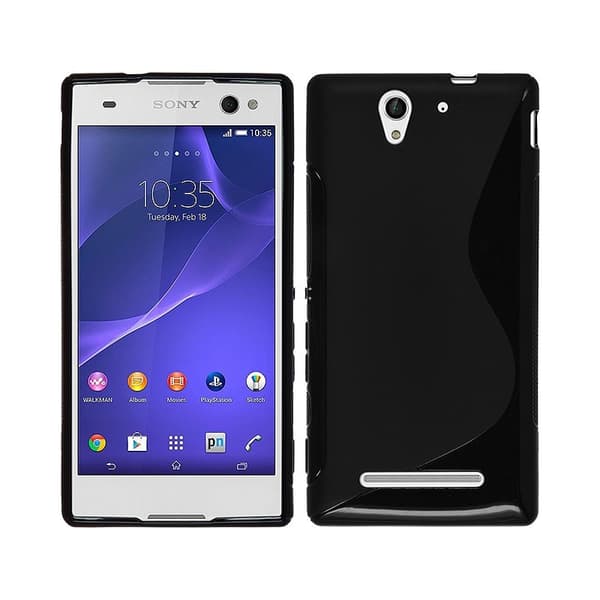 S Line silikondeksel Sony Xperia C3 (D2533)
