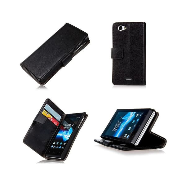 Lompakkokotelo 2-kortti Sony Xperia J (ST26i)