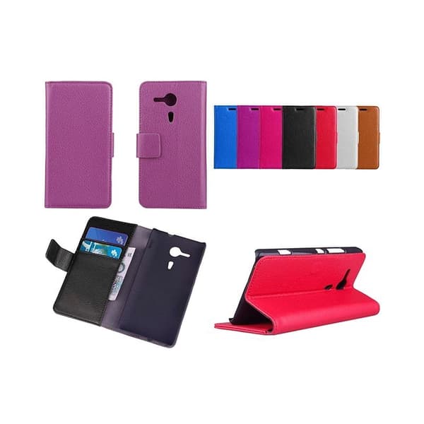 Lommebokdeksel 2-kort Sony Xperia SP (c5303)