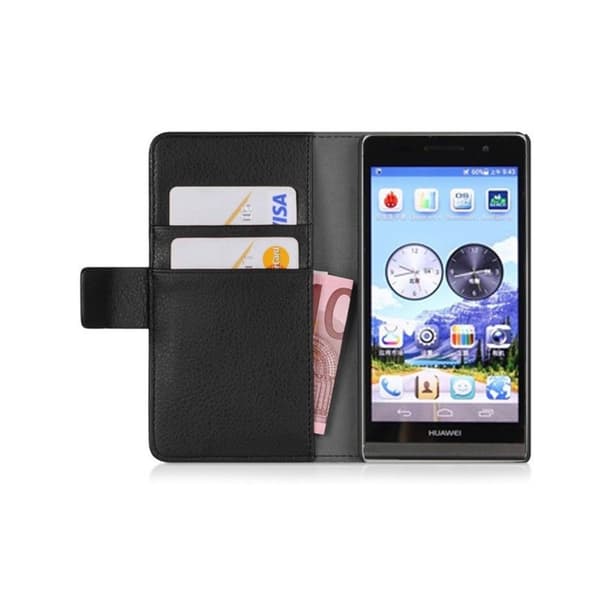 Mobilplånbok 2-kort Huawei Ascend P6 (P6-U06)