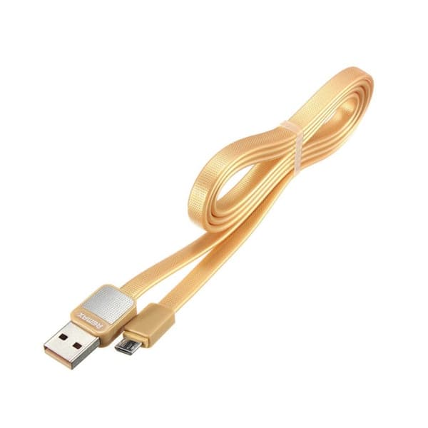 Remax USB B Micro Laddkabel 1m RC-044m : Färg - Guld