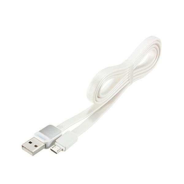 Remax USB B Micro Laddkabel 1m RC-044m : Färg - Vit