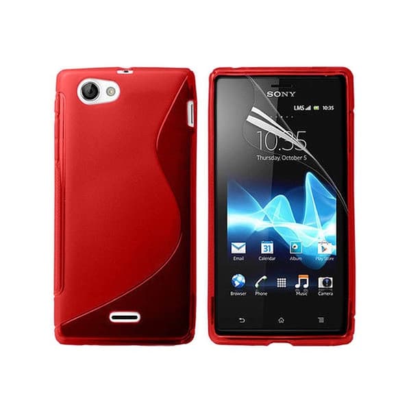 S Line silikondeksel Sony Xperia J (ST26i)
