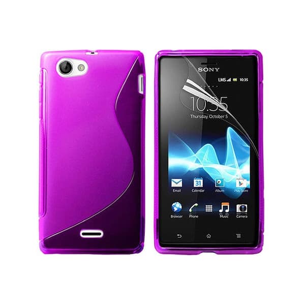 S Line silikondeksel Sony Xperia J (ST26i)