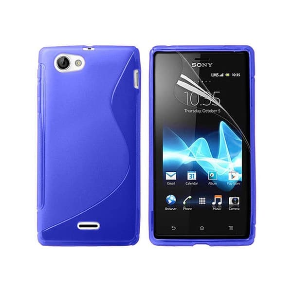 S Line silikondeksel Sony Xperia J (ST26i)