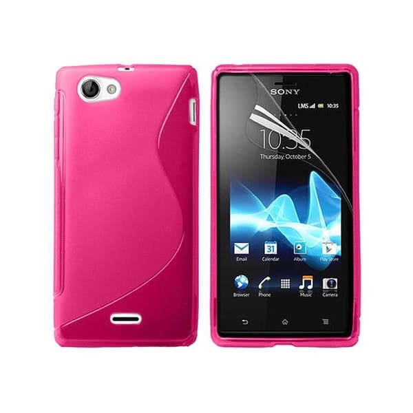 S Line silikondeksel Sony Xperia J (ST26i)