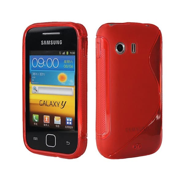 S-Line Silicone Cover til Samsung Galaxy Y (GT-s5360)