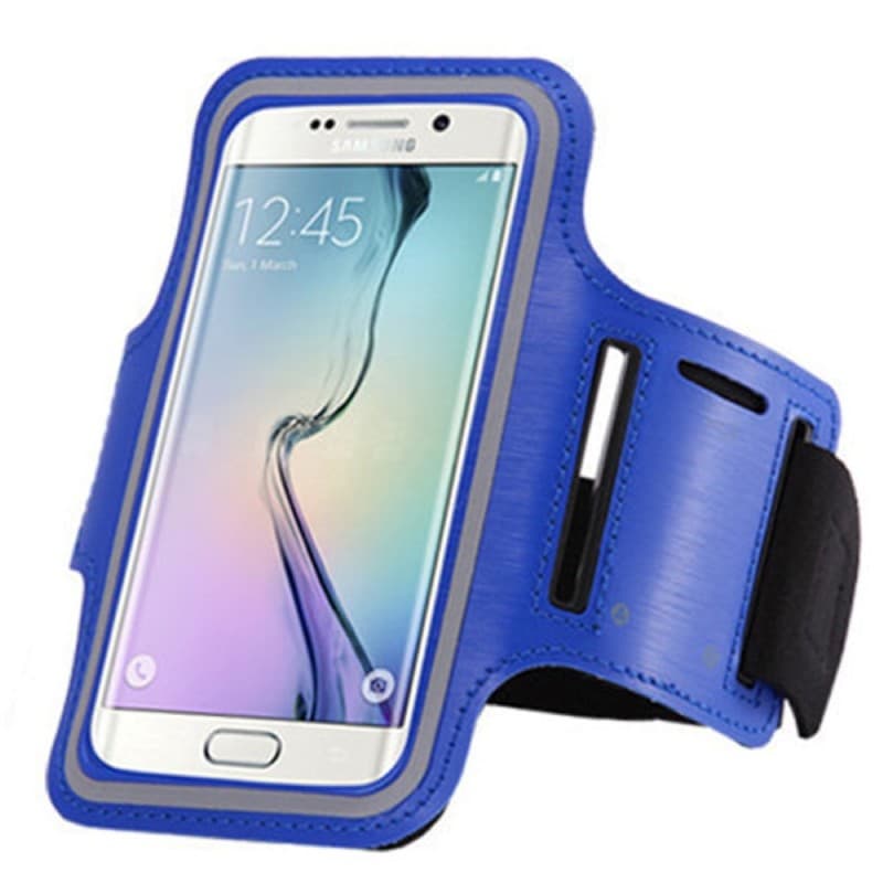 Sport armband Samsung Galaxy S6 Edge+/Note 1/2/3 : Färg - Blå