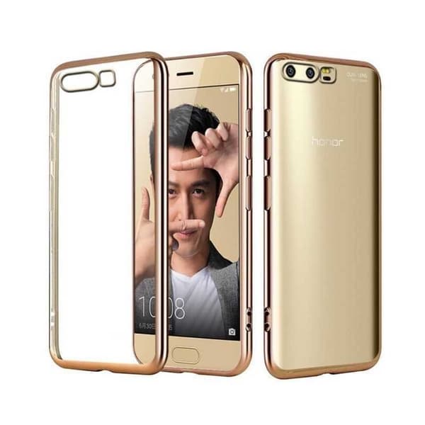Honor 9 Stöttåligt Mjukt Skal Guld