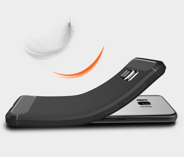 SKALO Samsung S8 Armor Carbon Stødsikker TPU-cover