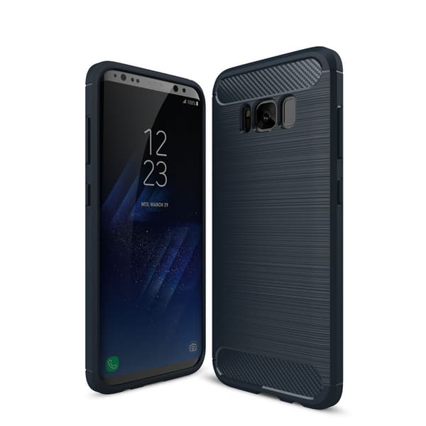 SKALO Samsung S8 Armor Carbon Stødsikker TPU-cover