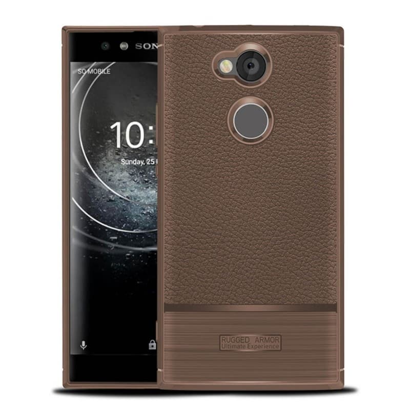 Rugged Armor TPU skal Sony Xperia L2 (H3311) : Färg - Brun