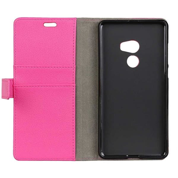 Wallet 2-kort til Xiaomi Mi Mix 2 : farve - lyserød