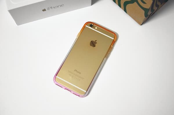 Gradient färgade Bumper till iPhone 6/6S - Olika färger