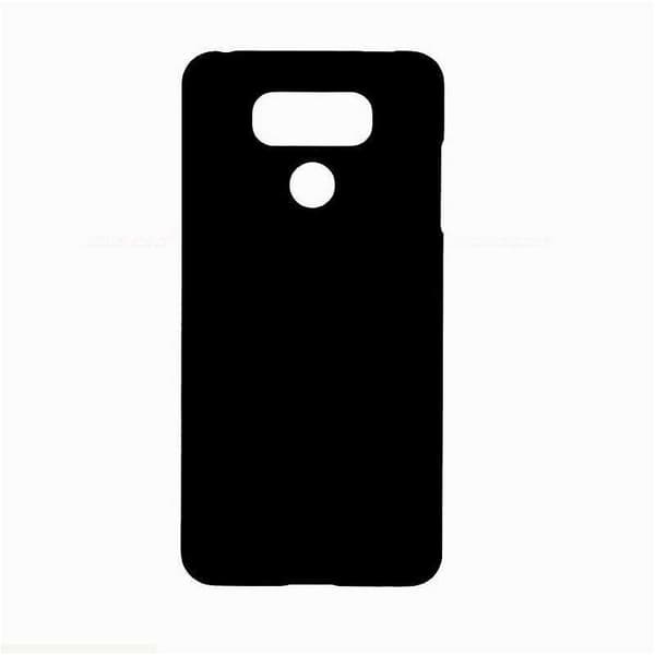 LG G6 Ultra tyndt gummibelagt mat sort cover