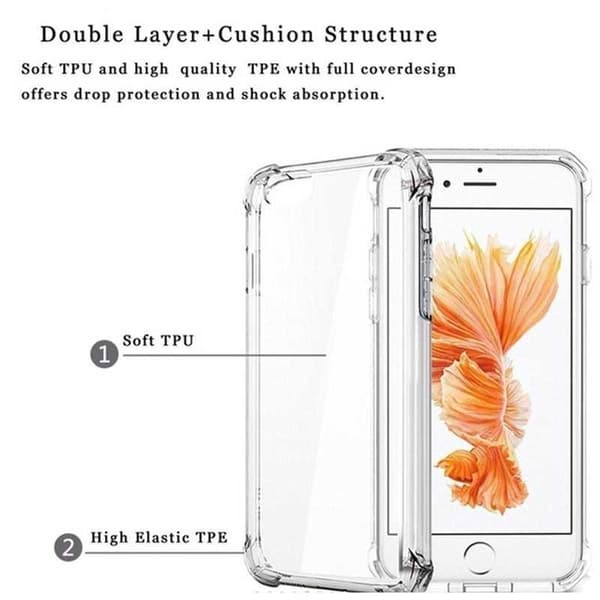 iPhone 6/6S Stødabsorberende Silikone Shell Shockr
