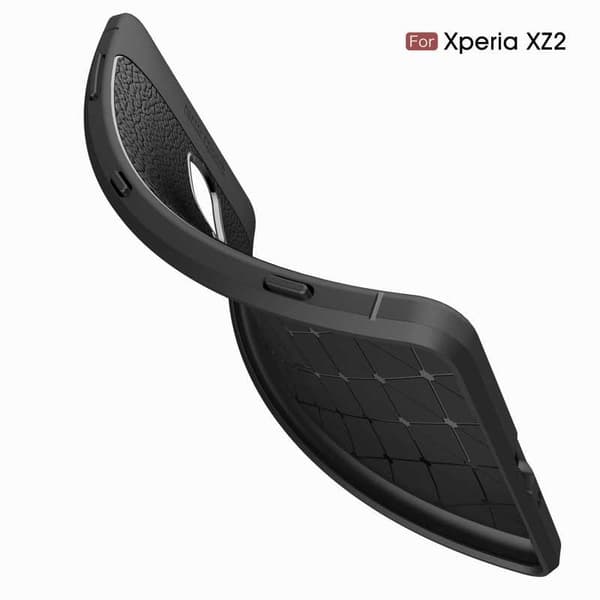 Xperia XZ2 stød- og stødabsorberende cover LeatherBack
